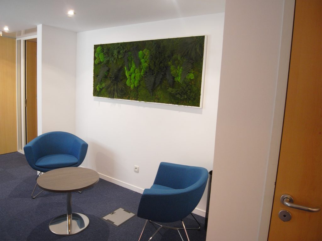 tableau végétale mural