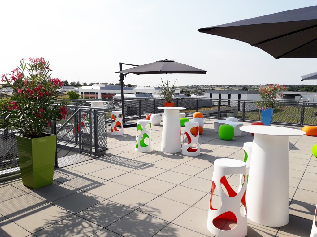 idée terrasse entreprise